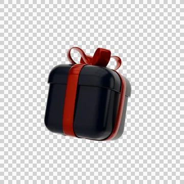 3d gift box png image Stock Illustration