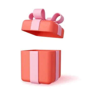 3d gifts box. Stock Illustration