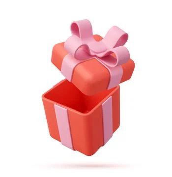3d gifts box. Stock Illustration