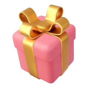 3d gifts box. 스톡 일러스트