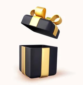 3d gifts box. Stock Illustration