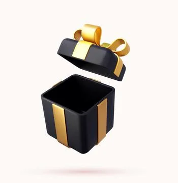 3d gifts box. Stock Illustration