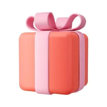 3d gifts box. Stock Illustration