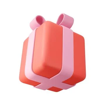 3d gifts box. Stock Illustration