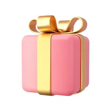 3d gifts box. Stock-Illustration
