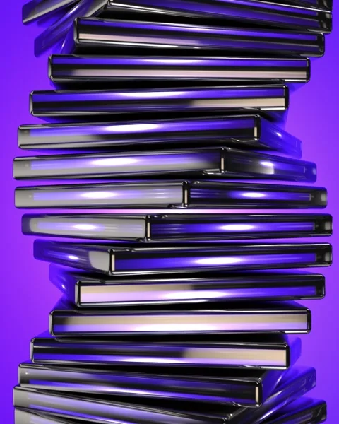 3d glass blocks abstract background Stock-Footage 331745239