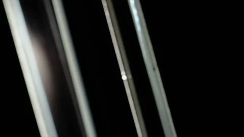 3D Glass Shapes Window Effect Video stock 103493050