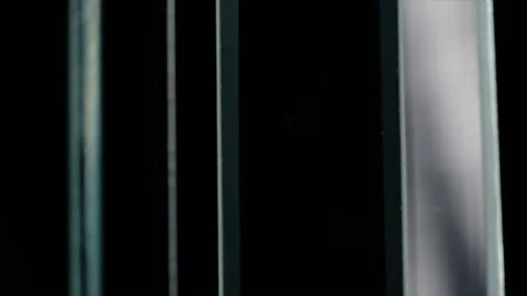 3D Glass Shapes Window Effect | Stock Video | Pond5