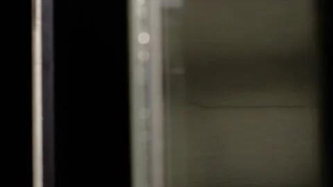 3D Glass Shapes Window Effect Stock Footage 103536860