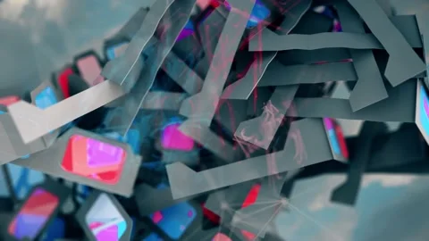 3d Glasses 4k Stock Footage 200803284