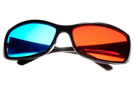 3d glasses isolated  Stock Illustration