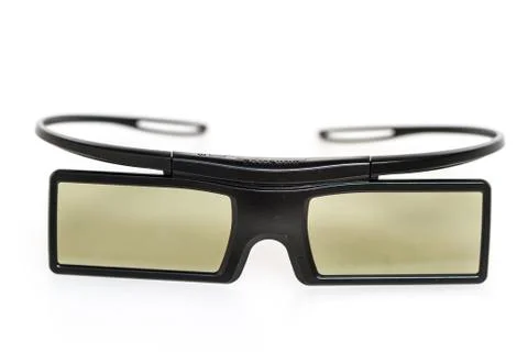3D glasses isolated Stock Photos