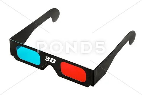 3d glasses Stock Photos