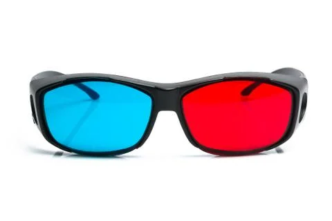 3d glasses Stock Photos