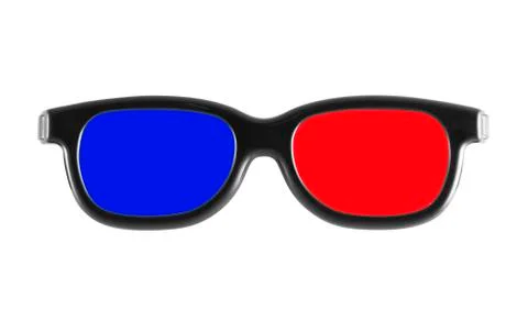 3D glasses Stock Photos