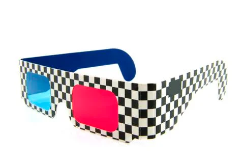 3D glasses Stock Photos