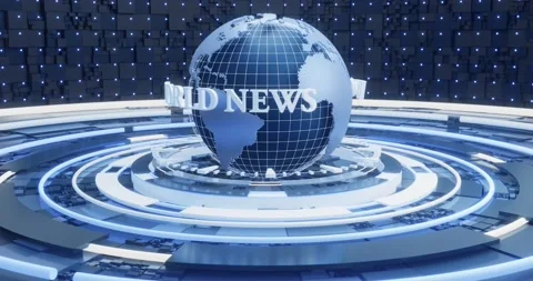 3D Global Digital map. Futuristic cosmic planet globe. Sci Fi looped animation. Stock Footage 195417638