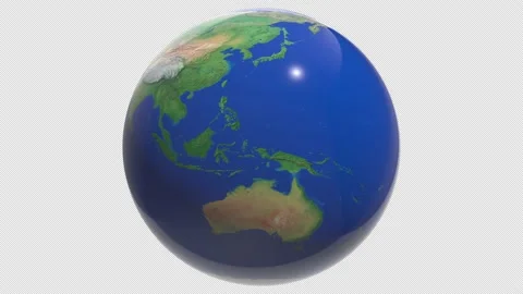 3D Globe Stock Footage 225700594