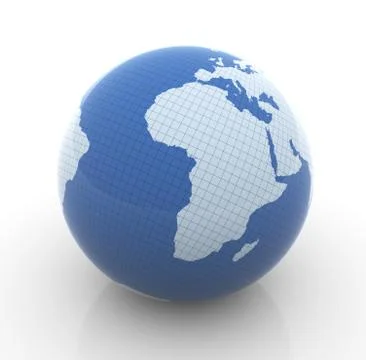 3d globe.jpg Illustrazione stock