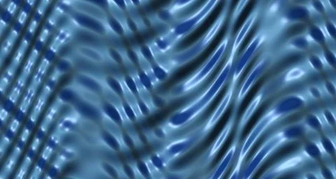 3D glossy deep blue wave surface with dynamic texture Stock Illustration
