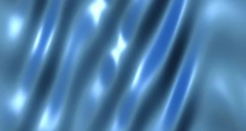 3D glossy wave surface with light blue tones Illustration