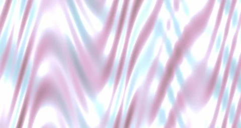 3D glossy wave surface with soft pastel colors and dynamic lighting Stock Illustration