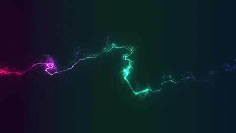 3d Glowing Distorted Light String Stock Footage 250162626