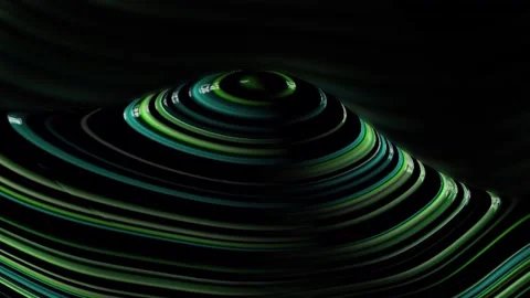 3D glowing line mountain, topographic map background, abstract animation. W.. Stock Footage 273540424