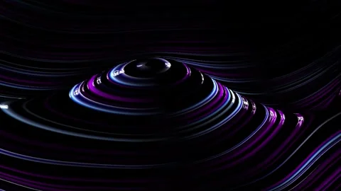 3D glowing line mountain, topographic map background, abstract animation. W.. Stock Footage 273540428
