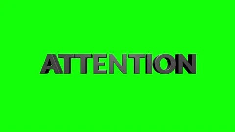 3d gold attention animation warning design motion Stock Footage 153817523