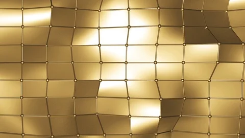 3D Gold Background. Loop Stock Footage 101795983