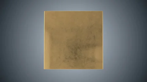 3d gold box rotate Stock Footage 101333140