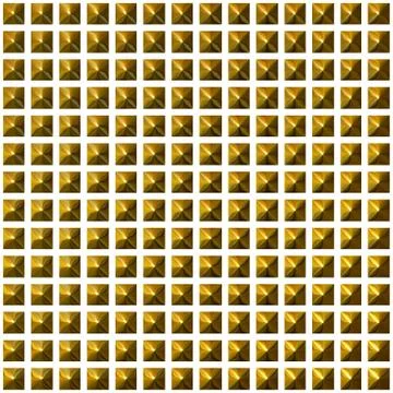 3D Golden Dots Stock Illustration