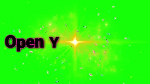 3D golden explosion with glowing particles and light rays. Digital burst effect Stock Footage 340250713