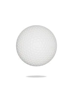 3d golf ball Stock Illustration