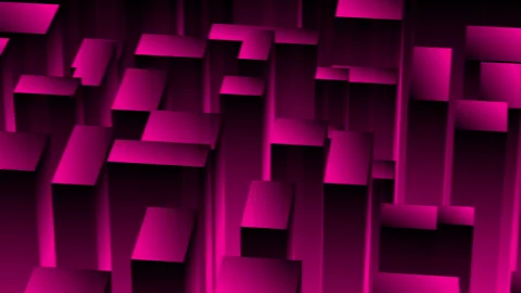 3D Gradient Cubes Background Animation Stock Footage 339791193