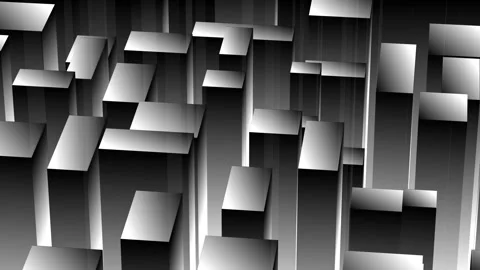 3D Gradient Cubes Background Animation Stock Footage 339793001