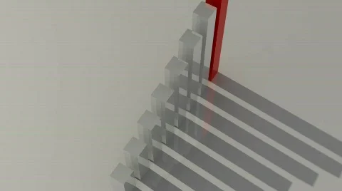 3d graph 库存影片 774267