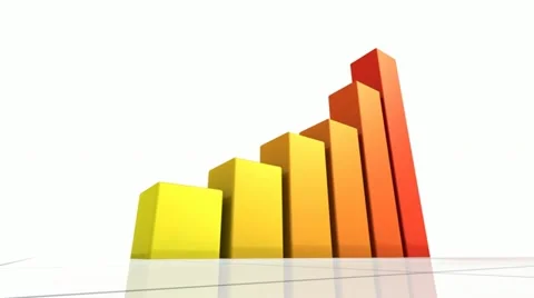 3D Graph Stock Footage 20476929