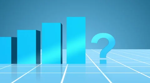3D Graph Growth and Uncertain Future Video stock 43639199