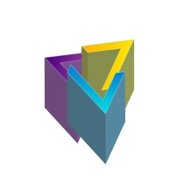 3d graphic or design element  Stock Illustration