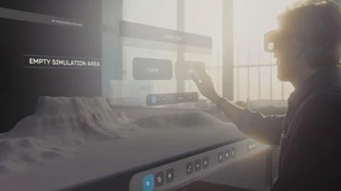 3D graphics simulation of the Earth's evolution process Stock Photos