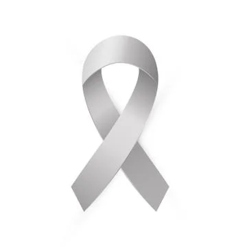 3d Gray Awareness type on white backdrop. Diabetes, Borderline personality Stock Illustration