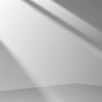 3d Gray stage background product showcase display podium scene with soft shad Stock Illustration