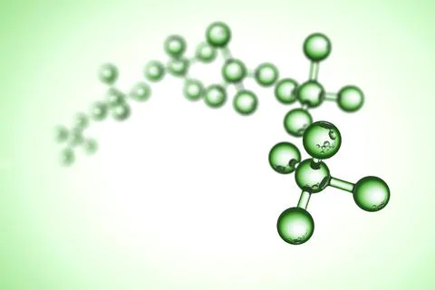 3d green genetics Science technology. Pharmacy and Cell, molecule concept Stock Illustration