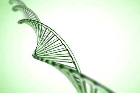 3d green genetics Science technology. Pharmacy and Cell, molecule concept Illustrazione stock
