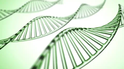 3d green genetics Science technology. Pharmacy and Cell, molecule concept Stock Illustration