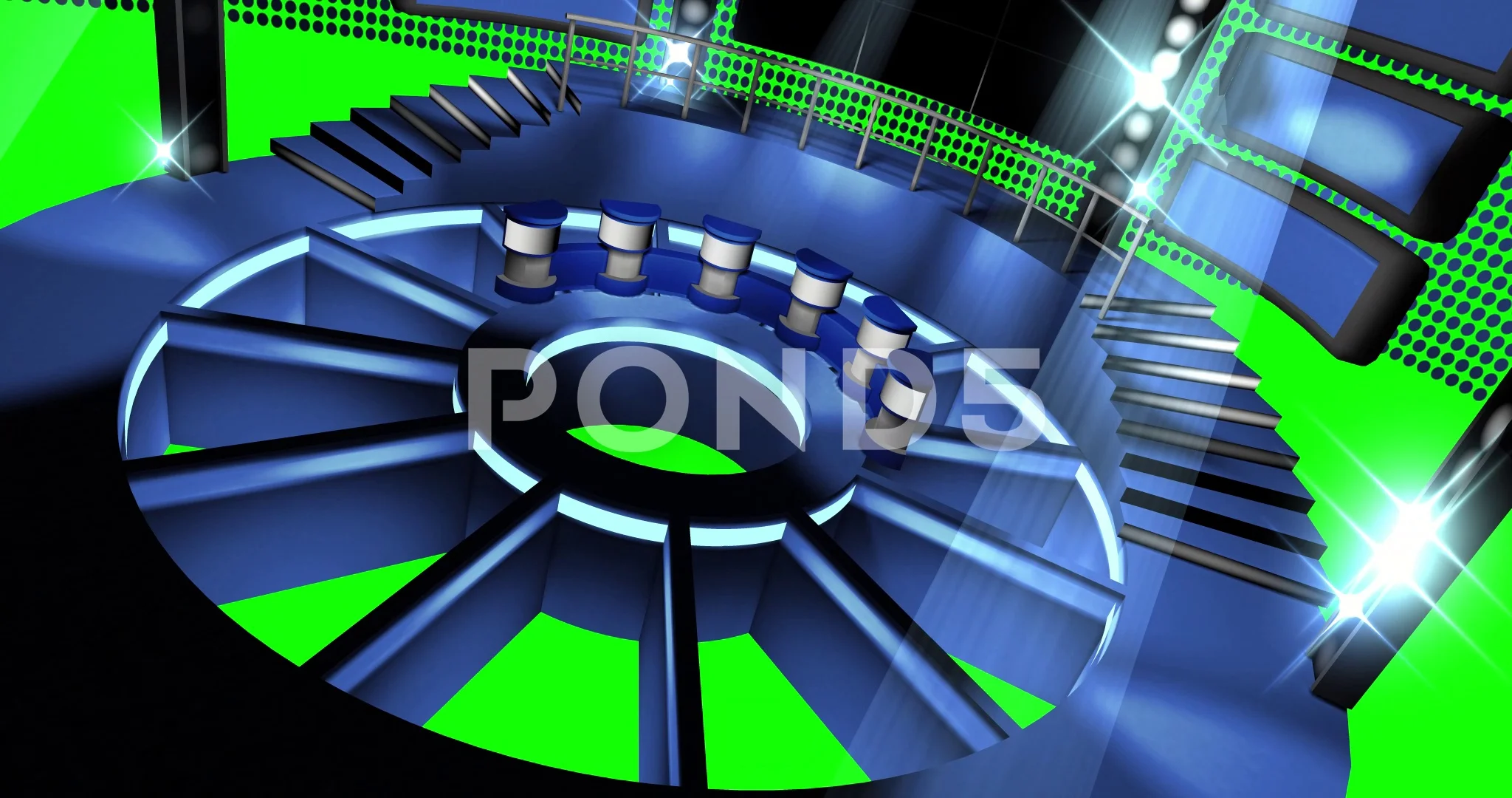 3D GREEN SCREEN MULTIPLE Quiz Participan... | Stock Video | Pond5