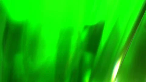3D green translucent abstract wave wallpaper background. Shiny curved organ.. Illustrazione stock
