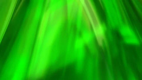 3D green translucent abstract wave wallpaper background. Shiny curved organ.. Illustrazione stock